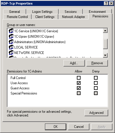 Permissions
